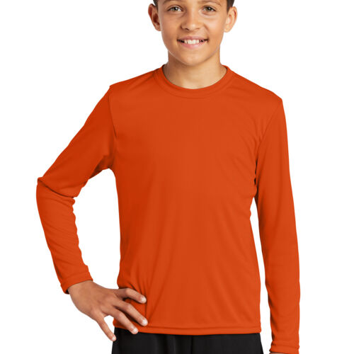 Youth Long Sleeve PosiCharge ® Competitor™ Tee Thumbnail